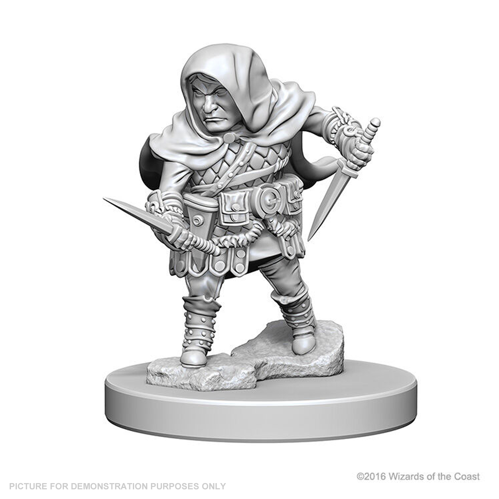Dungeons and Dragons Nolzurs Marvelous Unpainted Miniatures Halfling Male Rogue